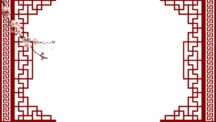 七张红色喜庆春节PPT背景图片（6）