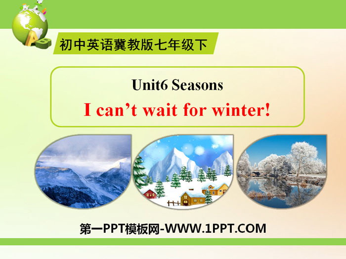《I Can't Wait for Winter!》Seasons PPT下载