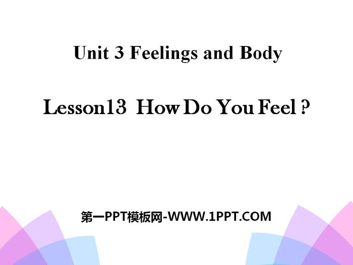 "How Do You Feel?" Feelings and Body PPT
