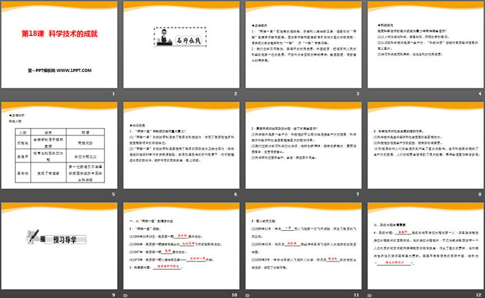 《科学技术的成就》PPT课件下载（2）