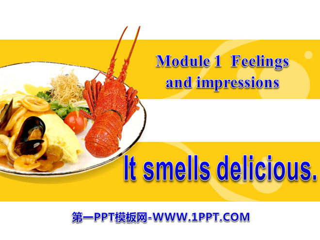 《It smells deliciou》Feelings and impressions PPT课件3