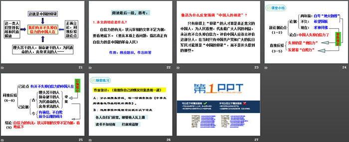 《中国人失掉自信力了吗》PPT（4）