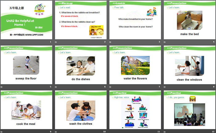 《Be Helpful at Home》PPT（2）