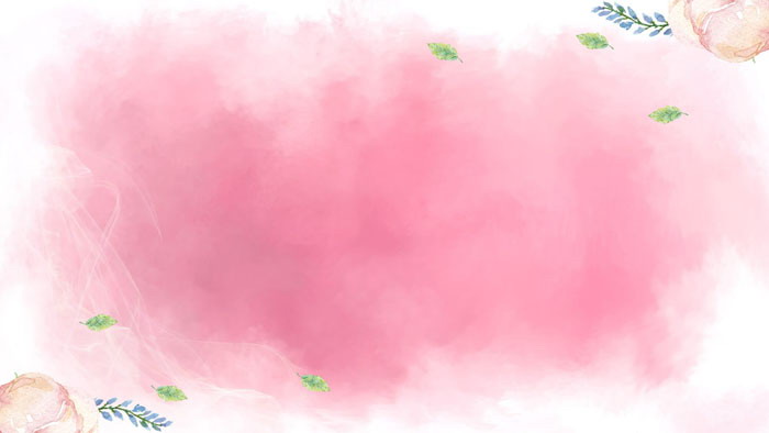 Three pink-color beautiful blur-fuzzy watercolor P-PT background pictures