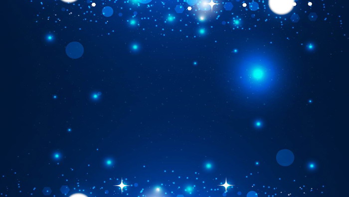 Blue abstract starlight stars PPT background image