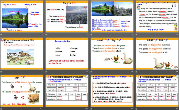 《Which do you like betterplants or animals?》SectionA PPT（3）