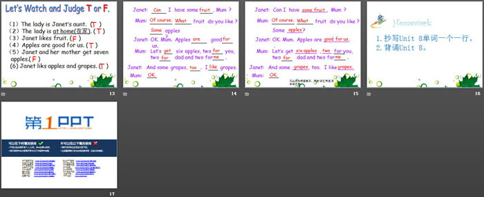 《Apples are good for us》PPT（3）