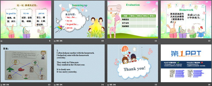 《Gifts For Everyone》Did You Have a Nice Trip? PPT（3）