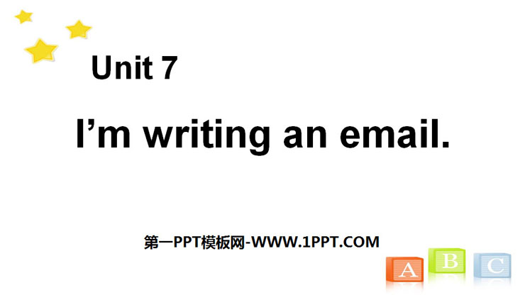 《I'm writing an email》Communications PPT课件