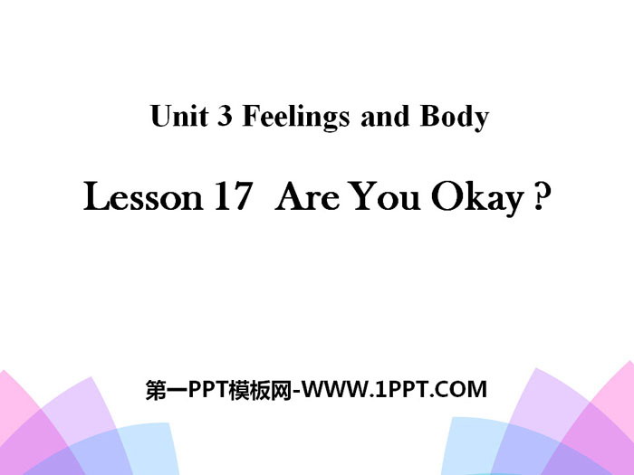 "Are You Okay?" Feelings and Body PPT