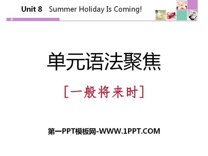 "Unit Grammar Focus" Summer Holiday Is Coming! PPT