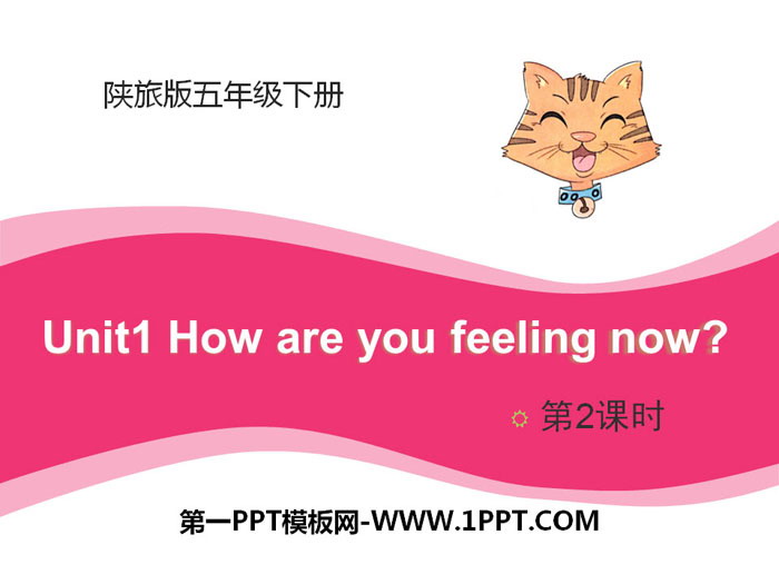 "How Are You Feeling Now" PPT courseware