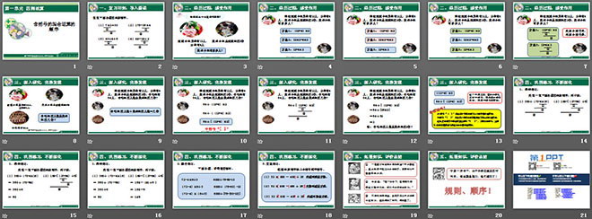 《含括号的混合运算的顺序》四则运算PPT课件
（2）