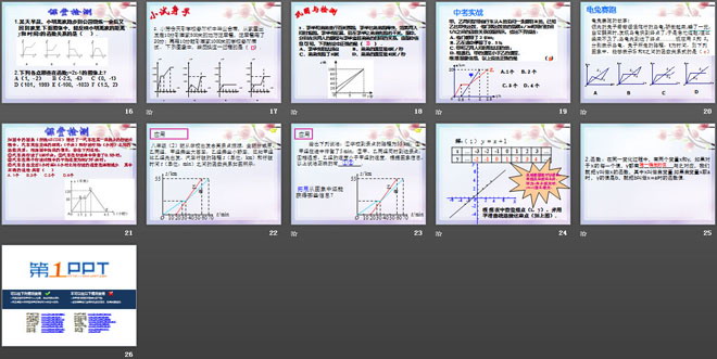 《函数的图像》PPT课件2
（3）