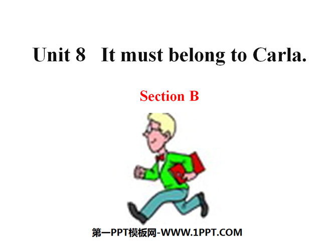 "It must belong to Carla" PPT courseware 7