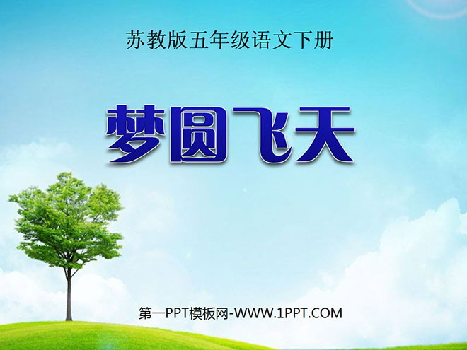 《梦圆飞天》PPT课件4
(1)