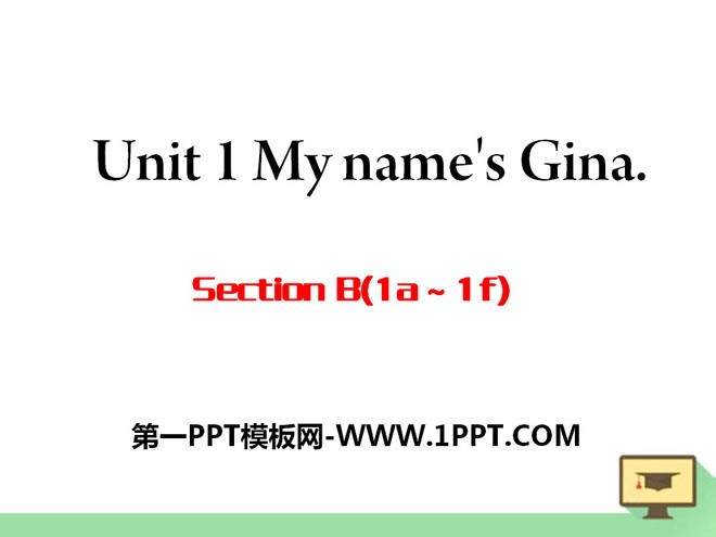 《My name's Gina》PPT课件10
