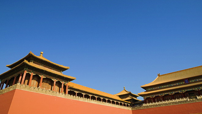 10 PPT background pictures of ancient Chinese architecture