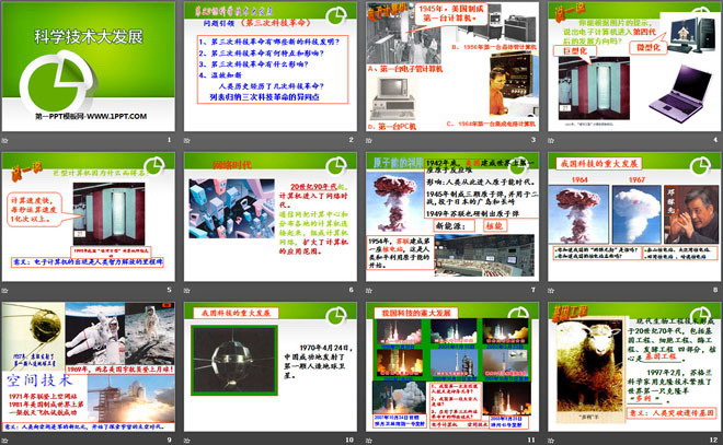 《科学技术大发展》20世纪的科学、文化与社会生活PPT课件2（2）