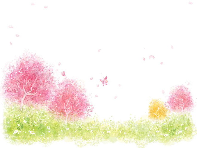 Color painting PPT background picture
