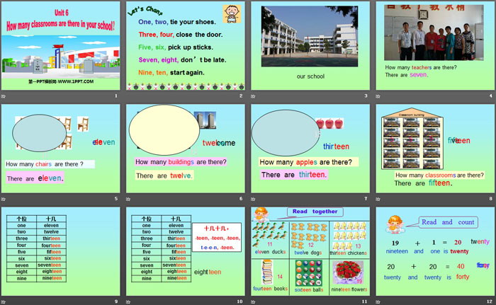 《How many classrooms are there in your school》PPT课件（2）