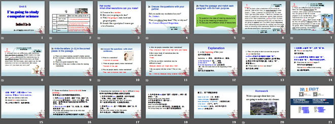 《I'm going to study computer science》PPT课件11（2）