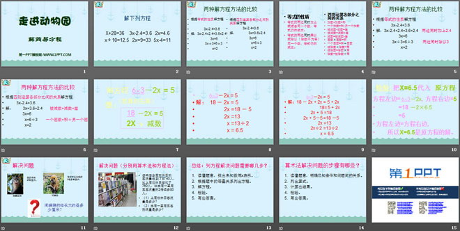 《走进动物园》PPT课件3
（2）