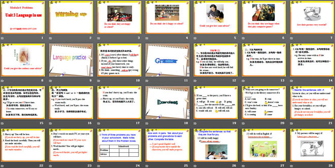 《Language in use》Problems PPT课件（2）