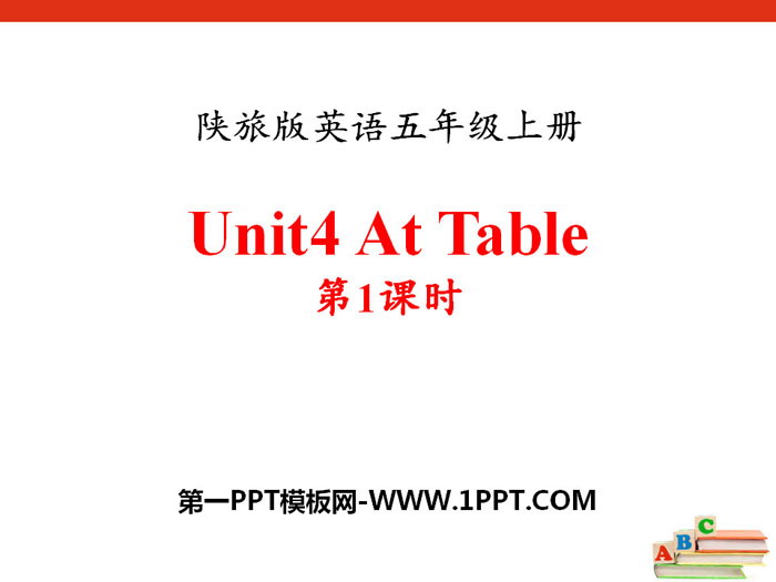 "At Table" PPT