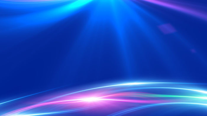 藍色科技光線PPT背景圖片