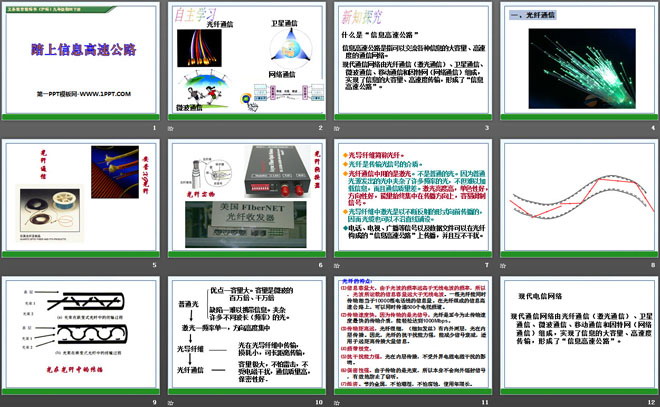 《踏上信息高速公路》走进信息时代PPT课件3（2）