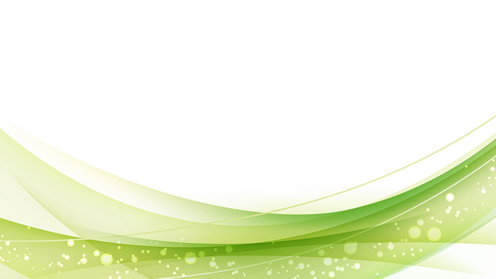 两张绿色清新风格的抽象PPT背景图片（2）