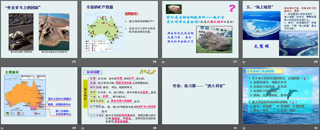 《独占一块大陆的国家――澳大利亚》PPT课件下载（4）