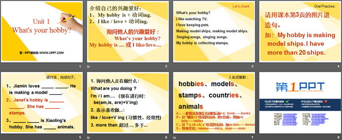 《What's your hobby?》PPT下载（2）