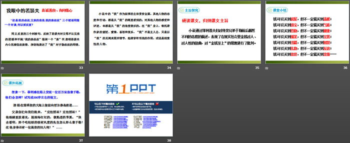 《我的叔叔于勒》PPT教学课件（5）