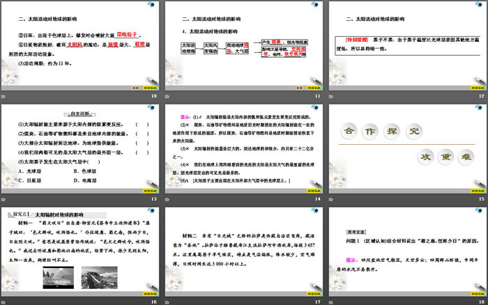 《太阳对地球的影响》宇宙中的地球PPT（3）