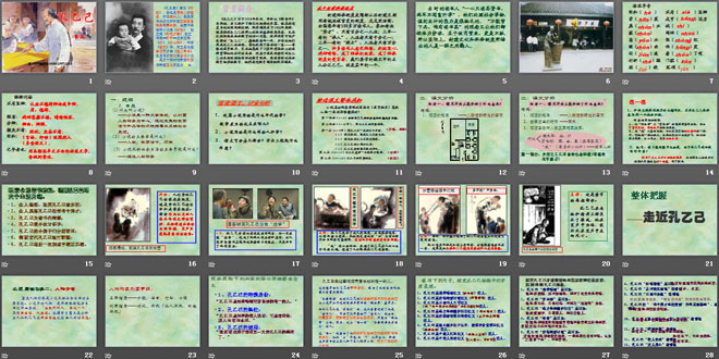 《孔乙己》PPT课件10
（2）