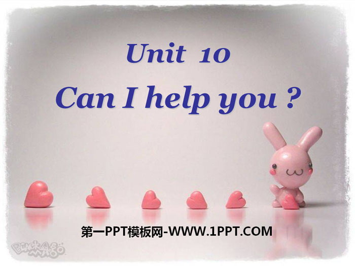"Can I help you?" PPT