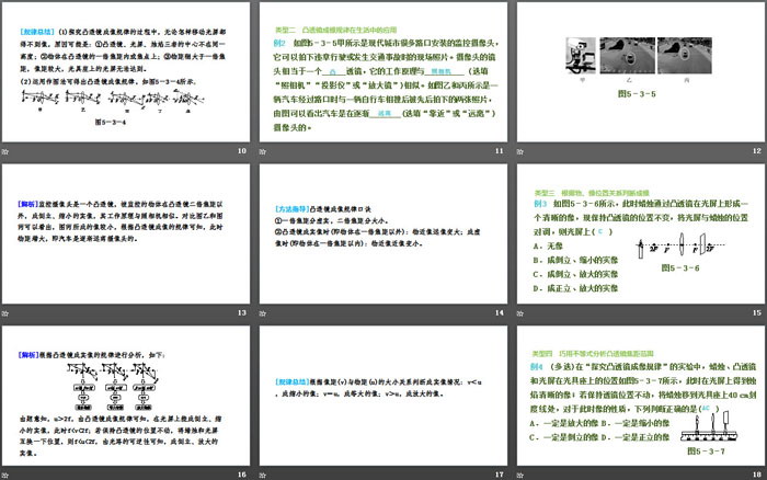 《凸透镜成像的规律》透镜及其应用PPT教学课件
（3）