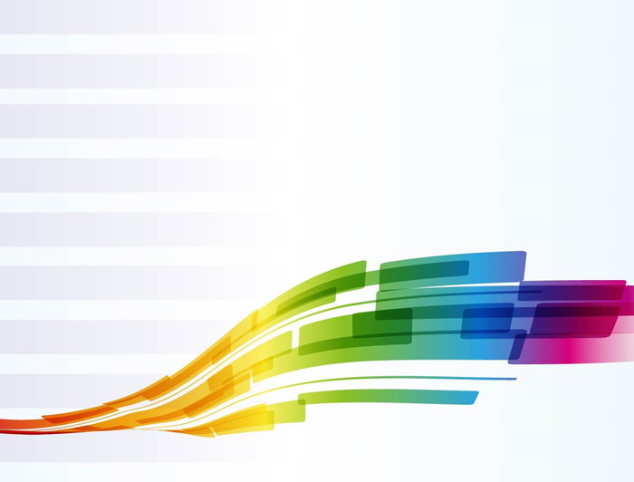 Color gradient curve PowerPoint background image