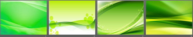 黄绿色艺术设计PPT背景图片（2）