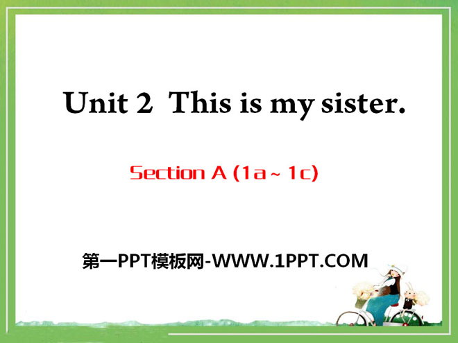 《This is my sister》PPT課件9