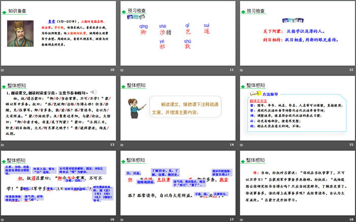 《孙权劝学》PPT教学课件（3）