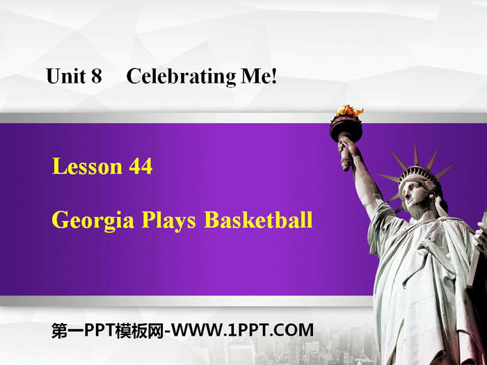 《Georgia Plays Basketball》Celebrating Me! PPT免費下載