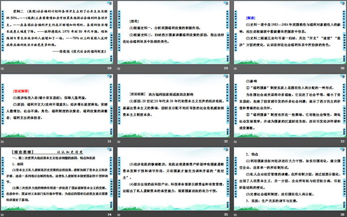 《资本主义国家的新变化》20世纪下半叶世界的新变化PPT（5）