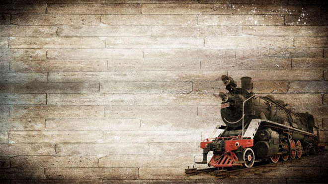 Seven classical nostalgic style PPT background pictures free download