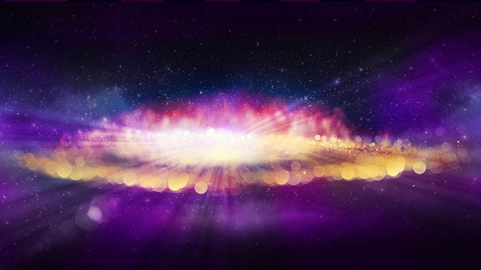 Purple cool starburst PPT background picture