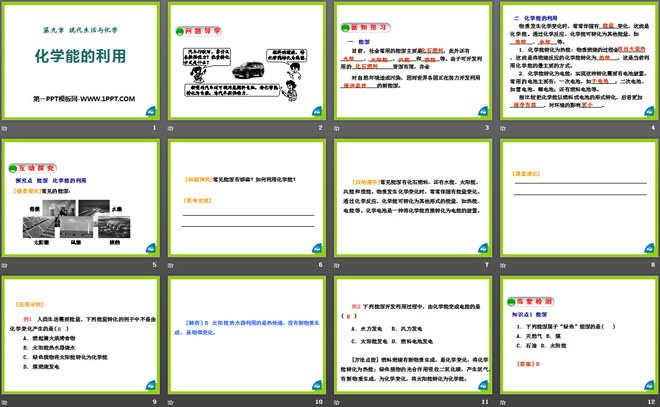 《化学能的利用》现代生活与化学PPT课件（2）