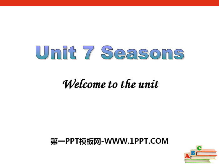 "Seasons" PPT