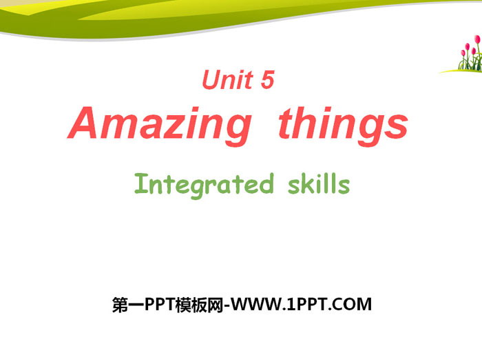 《Amazing things》Integrated skillsPPT